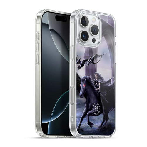 Anne Stokes Mythical Creatures Real of Darkness Soft Gel Case for Apple iPhone 16 Pro Max & MagSafe