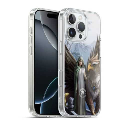Anne Stokes Mythical Creatures Realm of Tranquility Soft Gel Case for Apple iPhone 16 Pro & MagSafe