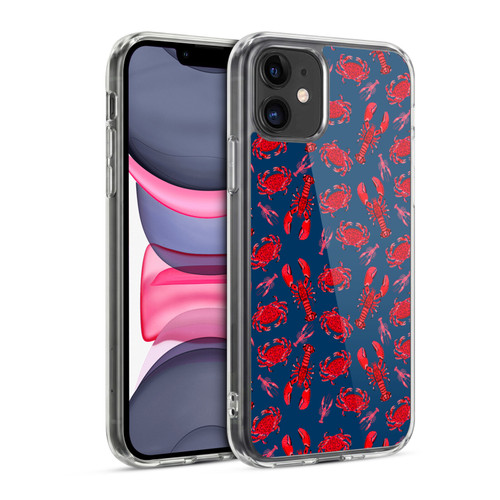 Andrea Lauren Design Sea Animals Crablets Soft Gel Case for Apple iPhone 11