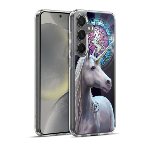 Anne Stokes Mythical Creatures Enlightenment Soft Gel Case for Samsung Galaxy S24+ 5G & MagSafe
