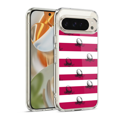 England Rugby Union History Pattern 2 Soft Gel Case for Google Pixel 9 / Pixel 9 Pro