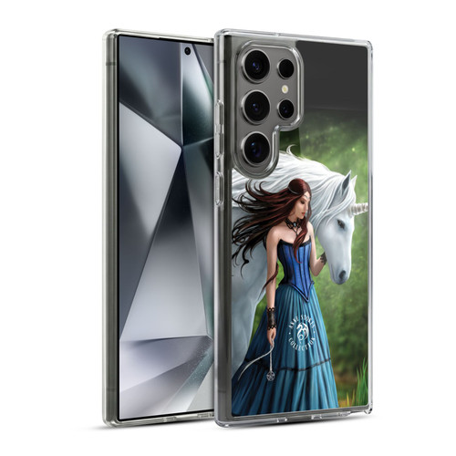 Anne Stokes Mythical Creatures Enchanted Fool Soft Gel Case for Samsung Galaxy S24 Ultra 5G & MagSafe