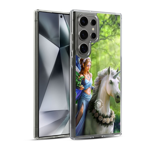 Anne Stokes Mythical Creatures The Realms Soft Gel Case for Samsung Galaxy S24 Ultra 5G & MagSafe