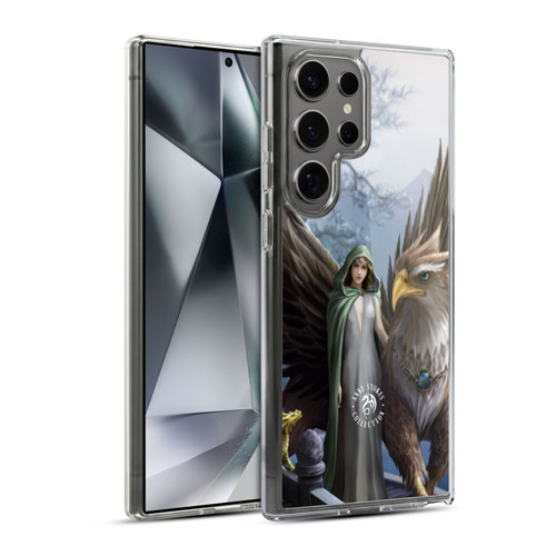Anne Stokes Mythical Creatures Realm of Tranquility Soft Gel Case for Samsung Galaxy S24 Ultra 5G & MagSafe