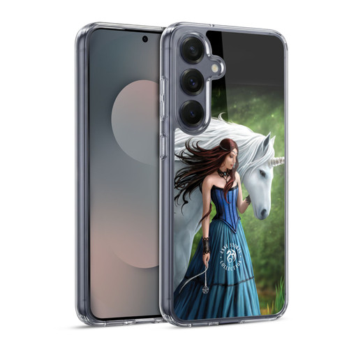 Anne Stokes Mythical Creatures Enchanted Fool Soft Gel Case for Samsung Galaxy S25 & MagSafe