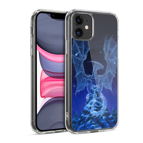 Ed Beard Jr Dragons Winter Spirit Soft Gel Case for Apple iPhone 11