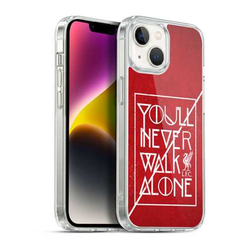 Liverpool Football Club You'Ll Never Walk Alone Red 3 Soft Gel Case for Apple iPhone 14