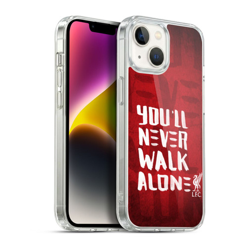 Liverpool Football Club You'Ll Never Walk Alone Red 4 Soft Gel Case for Apple iPhone 14