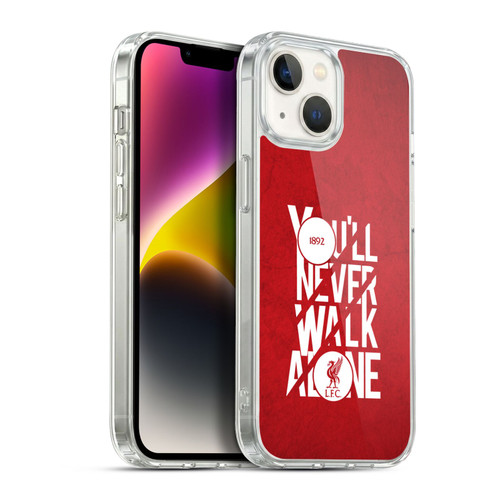 Liverpool Football Club You'Ll Never Walk Alone Red 5 Soft Gel Case for Apple iPhone 14