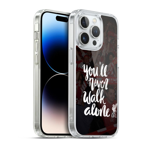 Liverpool Football Club You'Ll Never Walk Alone Kop 2 Soft Gel Case for Apple iPhone 14 Pro & MagSafe