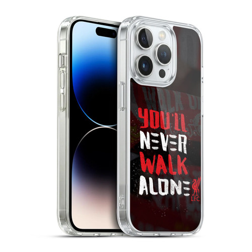 Liverpool Football Club You'Ll Never Walk Alone Kop 4 Soft Gel Case for Apple iPhone 14 Pro & MagSafe