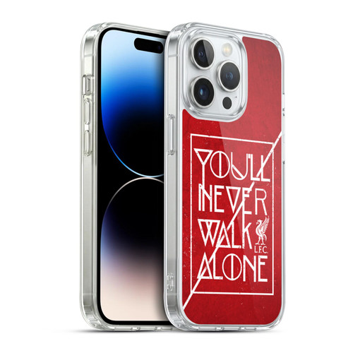 Liverpool Football Club You'Ll Never Walk Alone Red 3 Soft Gel Case for Apple iPhone 14 Pro & MagSafe