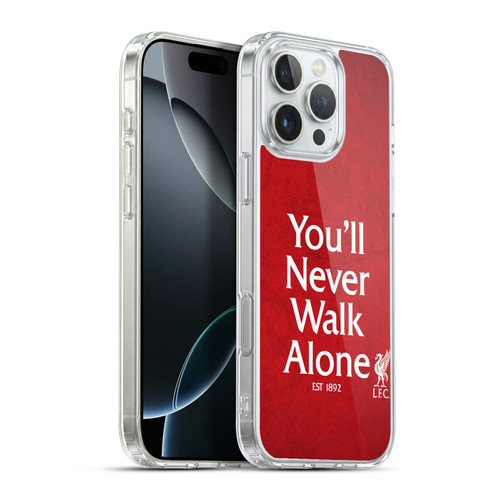 Liverpool Football Club You'Ll Never Walk Alone Red 1 Soft Gel Case for Apple iPhone 16 Pro Max & MagSafe