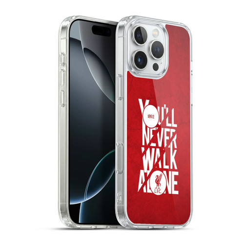 Liverpool Football Club You'Ll Never Walk Alone Red 5 Soft Gel Case for Apple iPhone 16 Pro Max & MagSafe