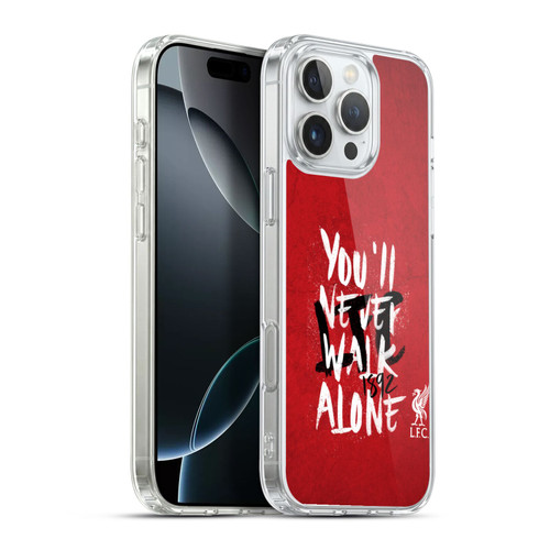 Liverpool Football Club You'Ll Never Walk Alone Red 6 Soft Gel Case for Apple iPhone 16 Pro Max & MagSafe