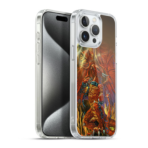 Ed Beard Jr Dragons Unbound Soft Gel Case for Apple iPhone 15 Pro Max & MagSafe