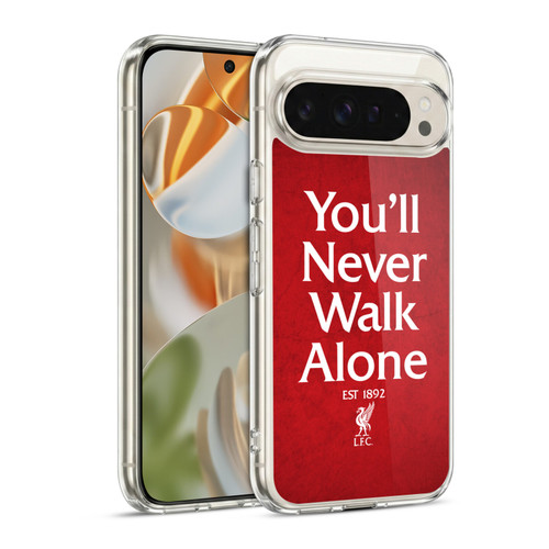 Liverpool Football Club You'Ll Never Walk Alone Red 1 Soft Gel Case for Google Pixel 9 / Pixel 9 Pro