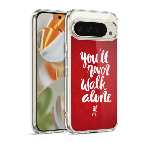Liverpool Football Club You'Ll Never Walk Alone Red 2 Soft Gel Case for Google Pixel 9 / Pixel 9 Pro