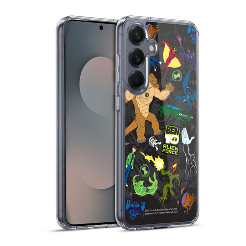 Ben 10: Alien Force Graphics Character Art Soft Gel Case for Samsung Galaxy S25+ & MagSafe