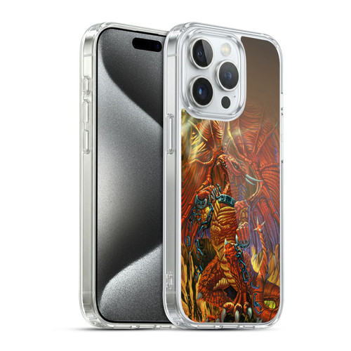 Ed Beard Jr Dragons Unbound Soft Gel Case for Apple iPhone 15 Pro & MagSafe