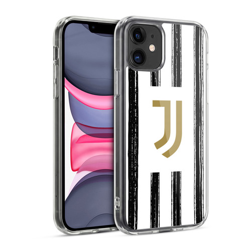 Juventus Football Club 2020/21 Match Kit Home Soft Gel Case for Apple iPhone 11
