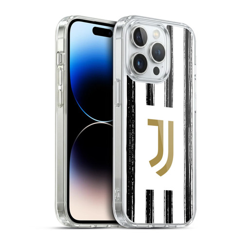 Juventus Football Club 2020/21 Match Kit Home Soft Gel Case for Apple iPhone 13 Pro & MagSafe