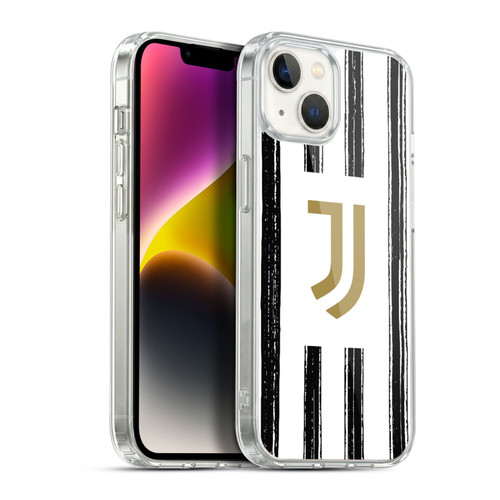 Juventus Football Club 2020/21 Match Kit Home Soft Gel Case for Apple iPhone 14 Plus & MagSafe