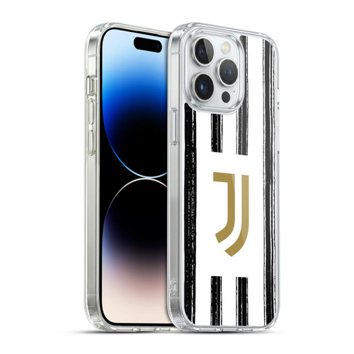 Juventus Football Club 2020/21 Match Kit Home Soft Gel Case for Apple iPhone 14 Pro Max & MagSafe
