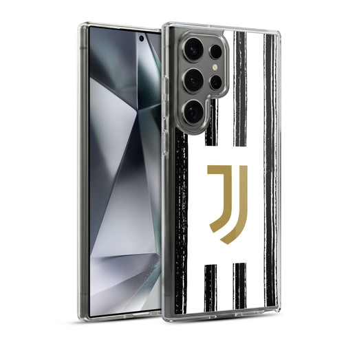 Juventus Football Club 2020/21 Match Kit Home Soft Gel Case for Samsung Galaxy S24 Ultra 5G & MagSafe