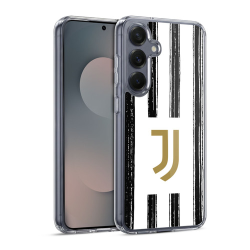 Juventus Football Club 2020/21 Match Kit Home Soft Gel Case for Samsung Galaxy S25 & MagSafe