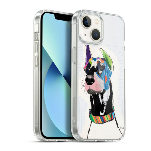 Michel Keck Dogs Ready Soft Gel Case for Apple iPhone 13