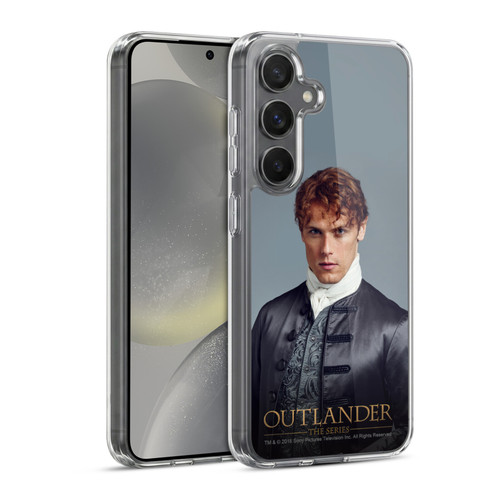 Outlander Characters Jamie Formal Soft Gel Case for Samsung Galaxy S24 5G & MagSafe
