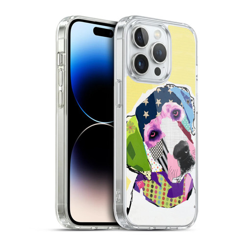Michel Keck Dogs Yellow Lab Soft Gel Case for Apple iPhone 13 Pro & MagSafe