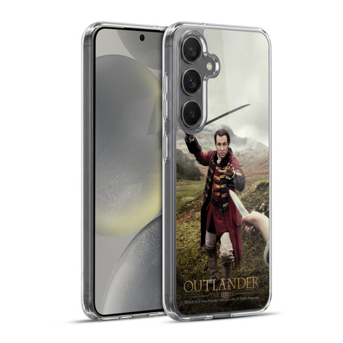 Outlander Characters Jonathan Randall In Action Soft Gel Case for Samsung Galaxy S24+ 5G & MagSafe