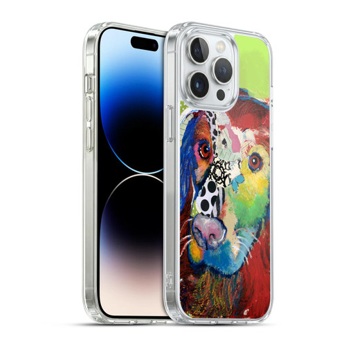 Michel Keck Dogs Irish Setter Soft Gel Case for Apple iPhone 14 Pro Max & MagSafe