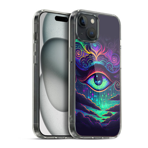 Wumples Cosmic Arts Eye Soft Gel Case for Apple iPhone 15 Plus & MagSafe