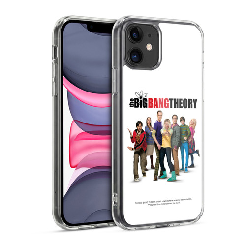 The Big Bang Theory Key Art Season 10 Soft Gel Case for Apple iPhone 11