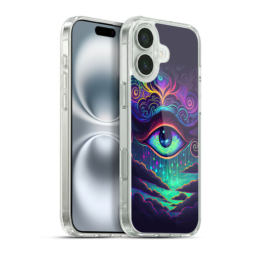 Wumples Cosmic Arts Eye Soft Gel Case for Apple iPhone 16 Plus & MagSafe