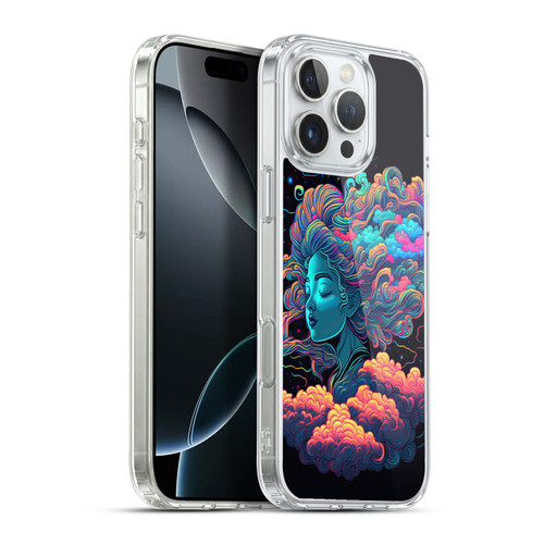 Wumples Cosmic Arts Cloud Goddess Aphrodite Soft Gel Case for Apple iPhone 16 Pro Max & MagSafe