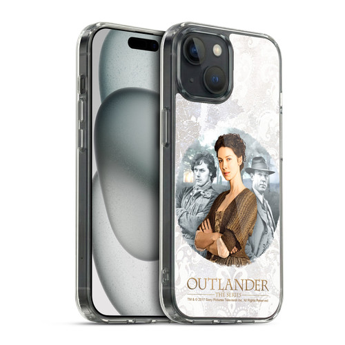 Outlander Portraits Claire, Jamie & Frank Soft Gel Case for Apple iPhone 15 & MagSafe