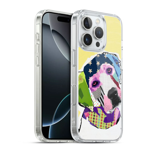 Michel Keck Dogs Yellow Lab Soft Gel Case for Apple iPhone 16 Pro & MagSafe