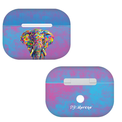 P.D. Moreno Animals II Elephant Vinyl Sticker Skin Decal Cover for Apple AirPods Pro Charging Case