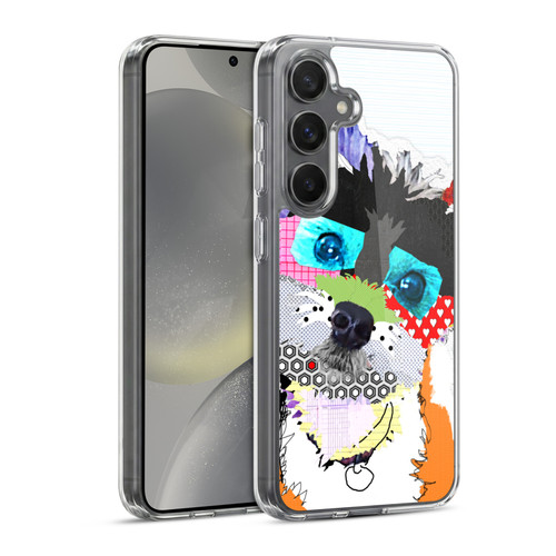 Michel Keck Dogs Snorkie Soft Gel Case for Samsung Galaxy S24 5G & MagSafe