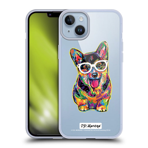 P.D. Moreno Dogs Pembroke Welsh Soft Gel Case for Apple iPhone 14 Plus & MagSafe