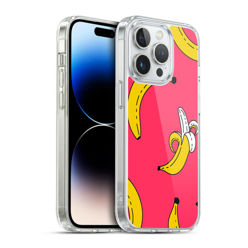 Haroulita Fruits Bananas Soft Gel Case for Apple iPhone 13 Pro & MagSafe