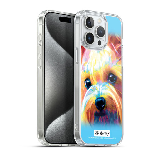 P.D. Moreno Dogs Puppy 3 Soft Gel Case for Apple iPhone 15 Pro Max & MagSafe