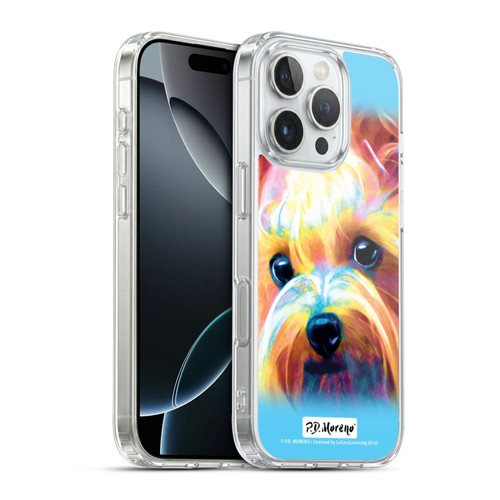 P.D. Moreno Dogs Puppy 3 Soft Gel Case for Apple iPhone 16 Pro & MagSafe