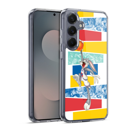 Space Jam (1996) Graphics Bugs Bunny Soft Gel Case for Samsung Galaxy S25 & MagSafe