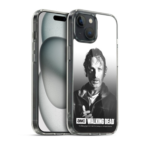 AMC The Walking Dead Filtered Portraits Rick Soft Gel Case for Apple iPhone 15 & MagSafe