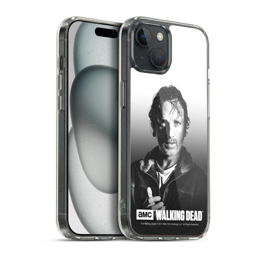 AMC The Walking Dead Filtered Portraits Rick Soft Gel Case for Apple iPhone 15 Plus & MagSafe